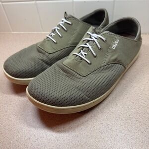 Olukai Nohea Moku Men's Shoes Size 10 M‎ Clay Tapa Perforated Textile Lace Up